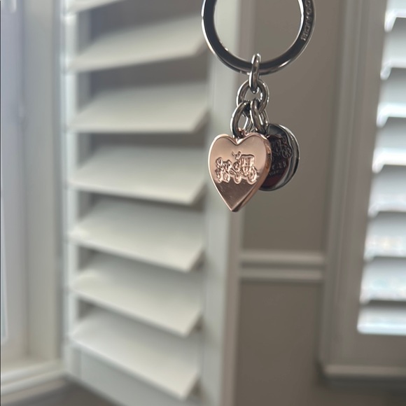 Coach Silver and Gold Charm Keychain - Picture 8 of 10
